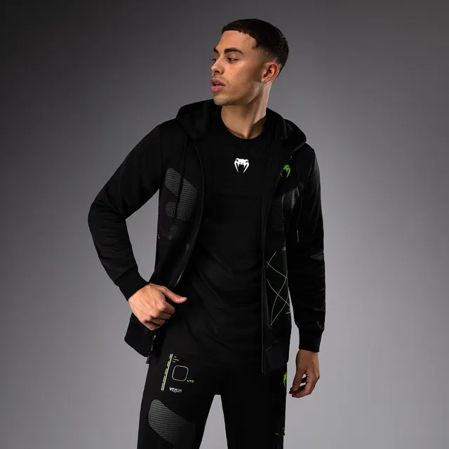 venum-training-camp-4-0-full-zip-hoodie-herren-schwarz-neogr-n image 1