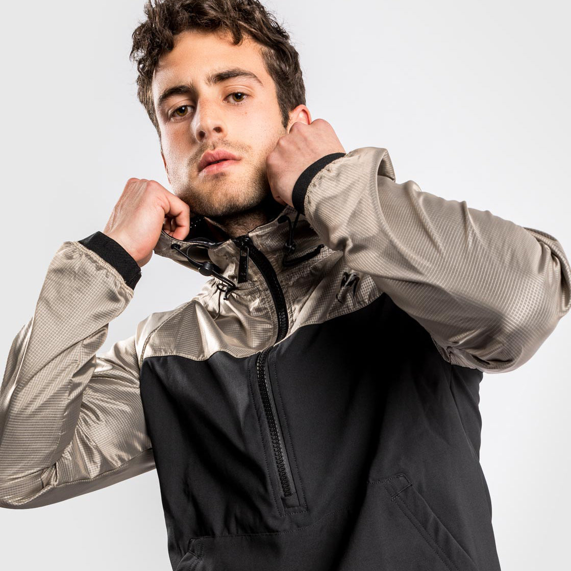 venum-laser-xt-hoodie-herren-schwarz-sand image 1
