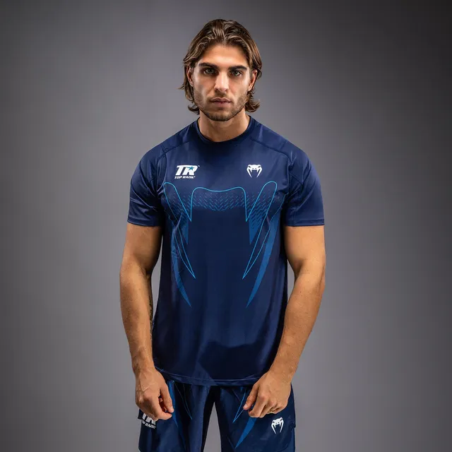 venum-x-top-rank-original-dry-tech-t-shirt-herren-navy-blau image 1