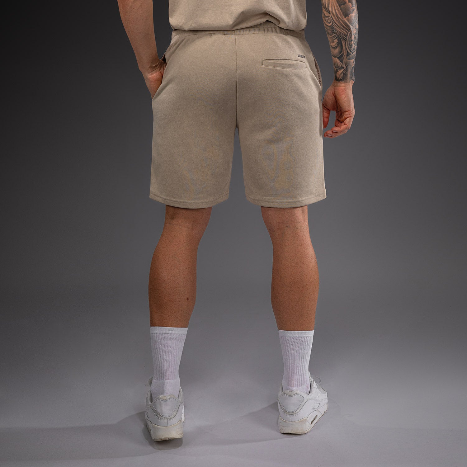 venum-giant-3d-cotton-shorts-herren-hellbeige image 5