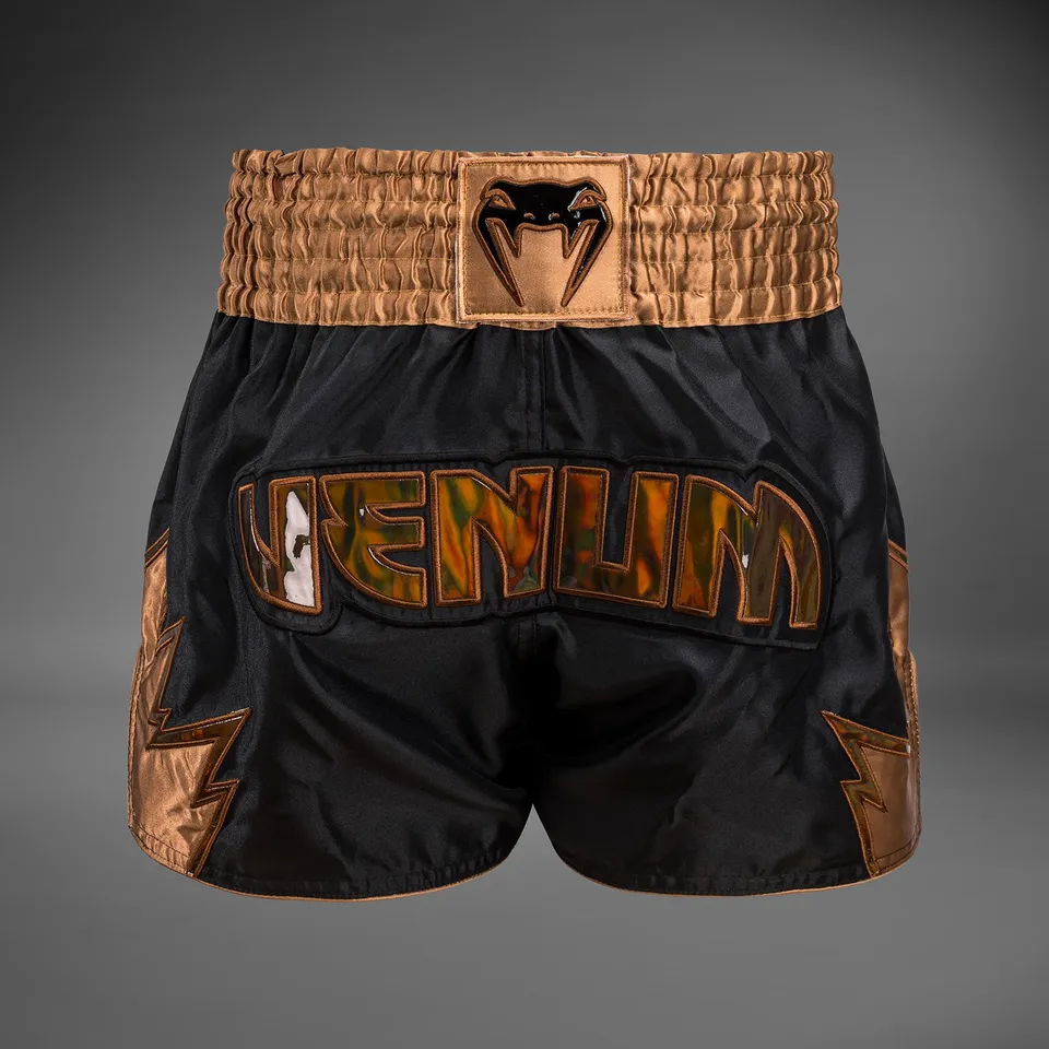 venum-inferno-muay-thai-shorts-schwarz-bronze image 1