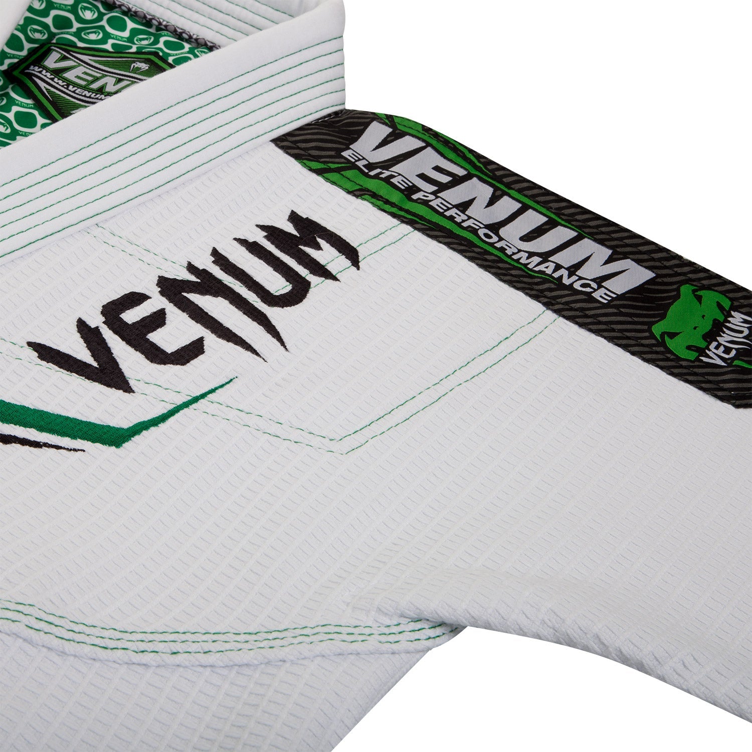 venum-elite-bjj-kampfanzug-gi-wei-schwarz image 5