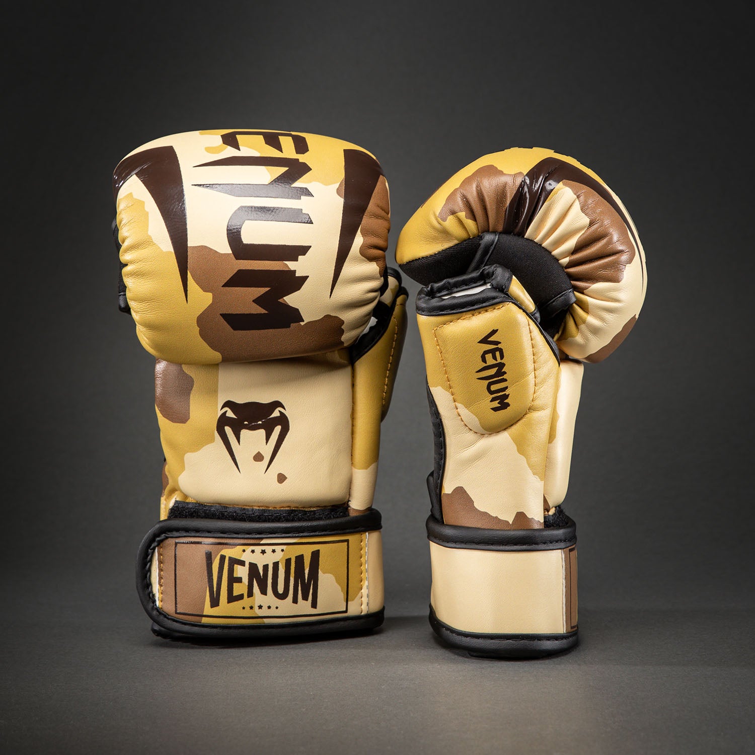 venum-elite-sparringhandschuhe-hellbeige-braun-boxhandschuhe-training image 2