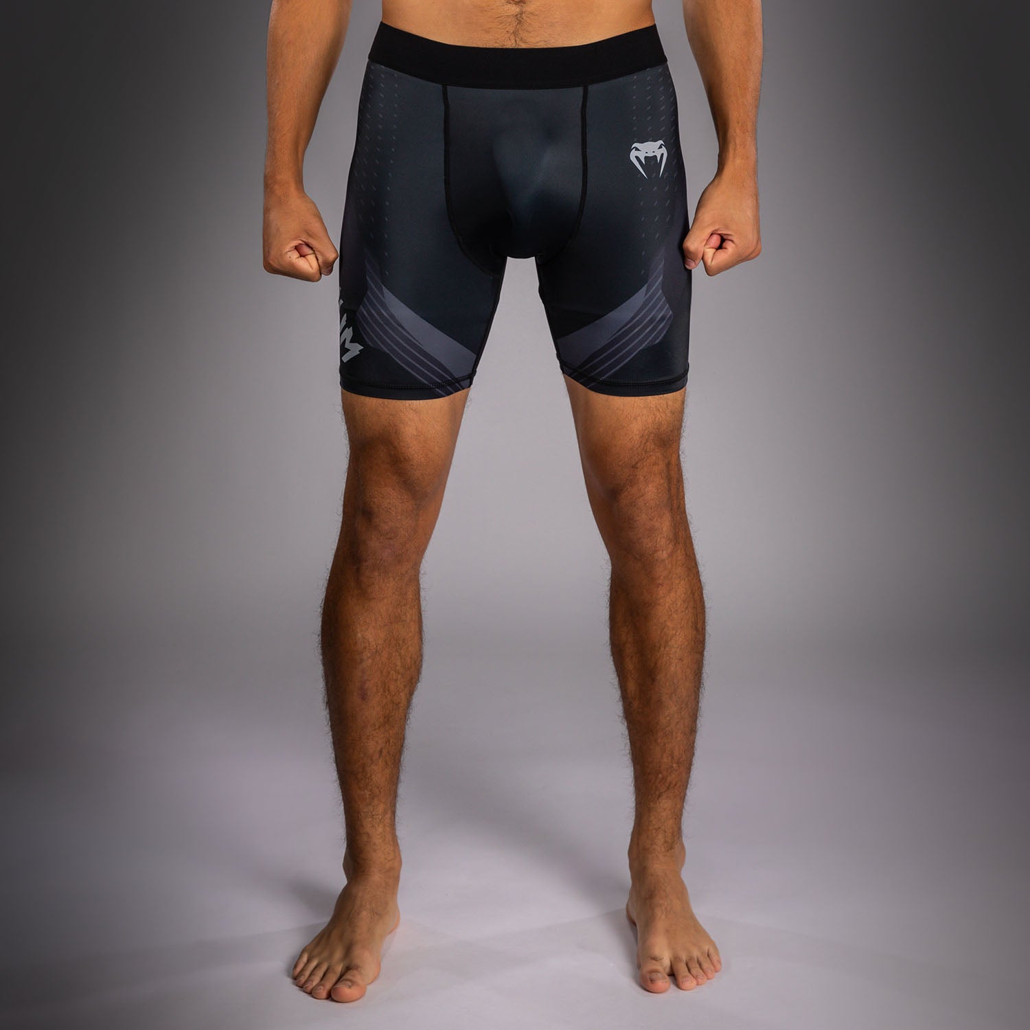 venum-no-gi-6-0-kompressionsshort-schwarz-grau image 1