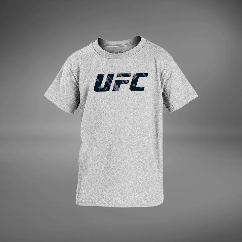 ufc-unrivaled-by-venum-justin-gaethje-kinder-t-shirt-grau image 1