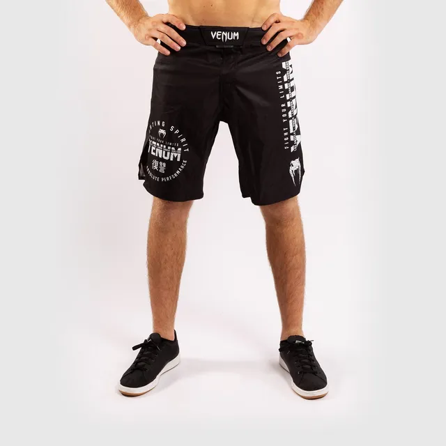 venum-signature-kampfshort-herren-schwarz-wei image 1