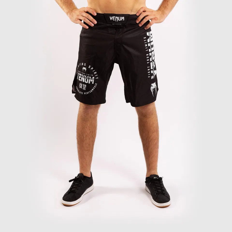venum-signature-kampfshort-herren-schwarz-wei image 1