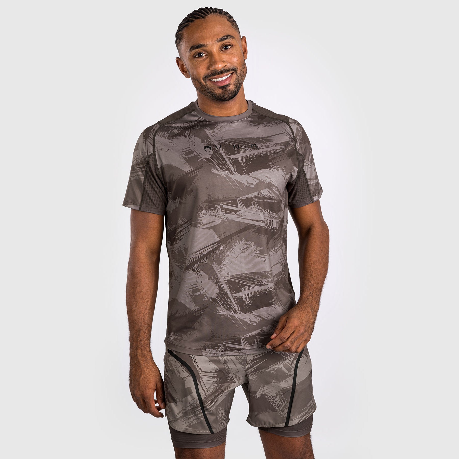 venum-electron-3-0-dry-tech-t-shirt-herren-sand image 5