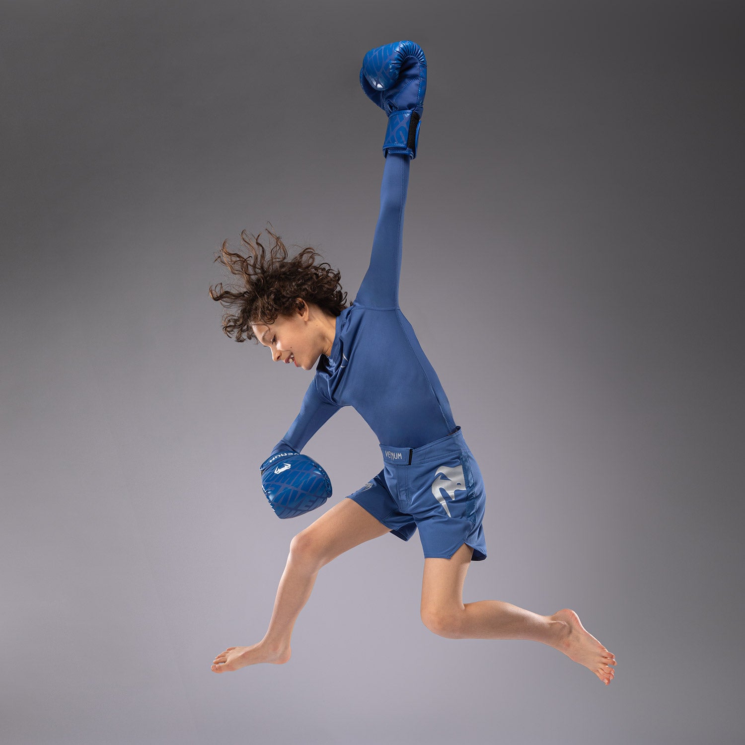 venum-light-kinder-fight-shorts-k-nigsblau image 4