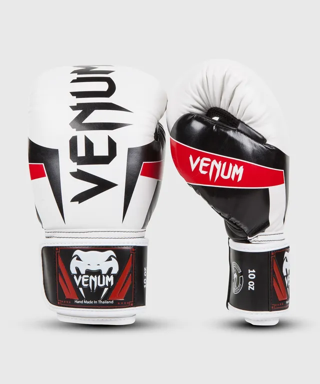 venum-elite-boxhandschuhe-wei-rot-wei image 1