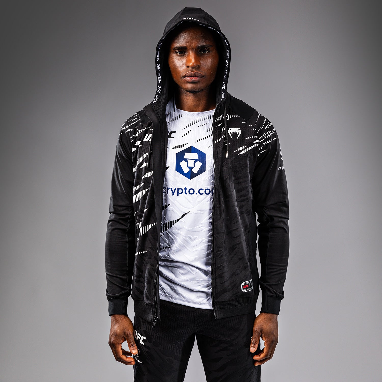 ufc-fusion-by-venum-authentic-fight-night-herren-walkout-hoodie-schwarz image 5
