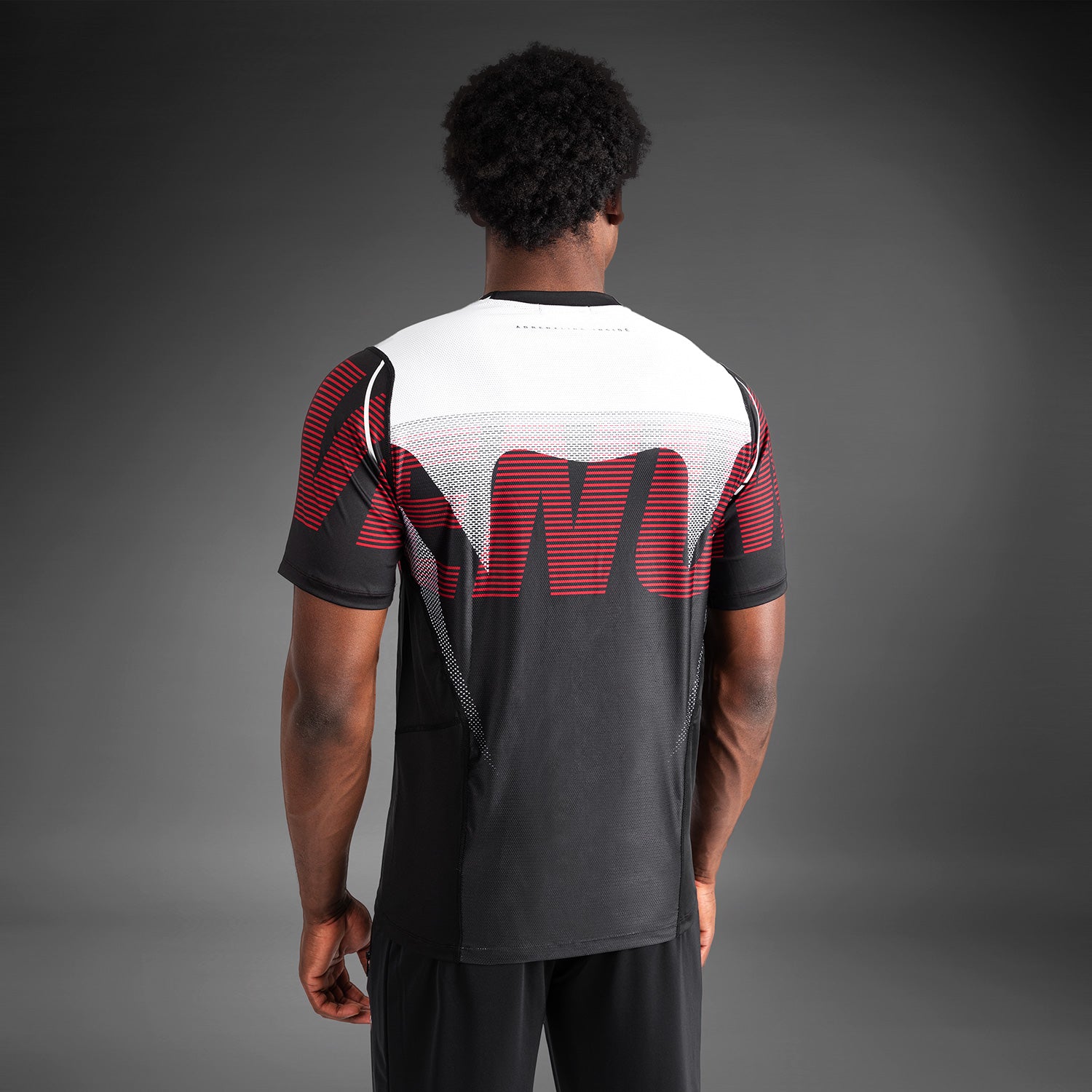 venum-adrenaline-dry-tech-t-shirt-herren-rot-schwarz image 7