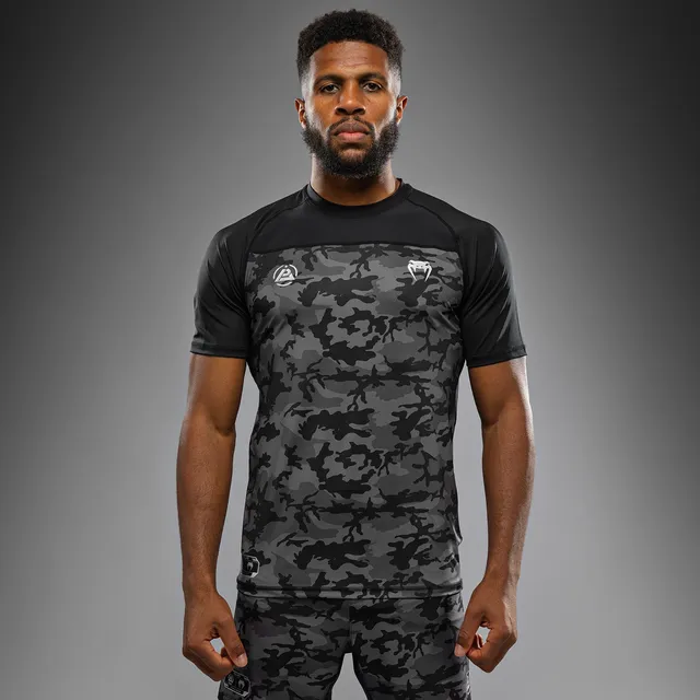 venum-x-polaris-dry-tech-t-shirt-herren-schwarz-grau image 1