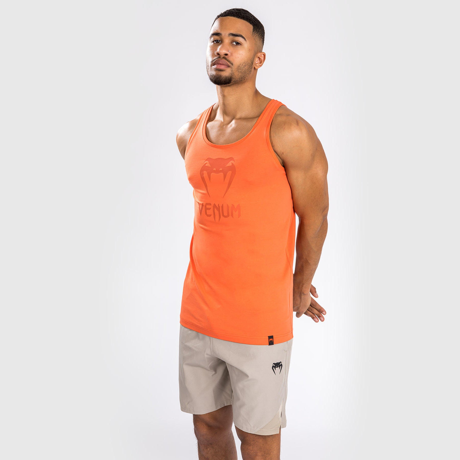 venum-classic-tanktop-herren-orange-orange image 4