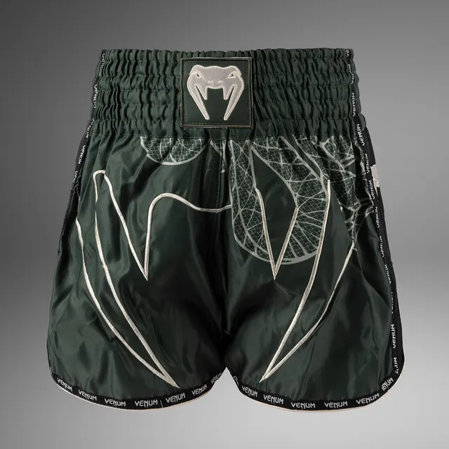 venum-serpenti-muay-thai-shorts-khaki-bronze-ivory image 1