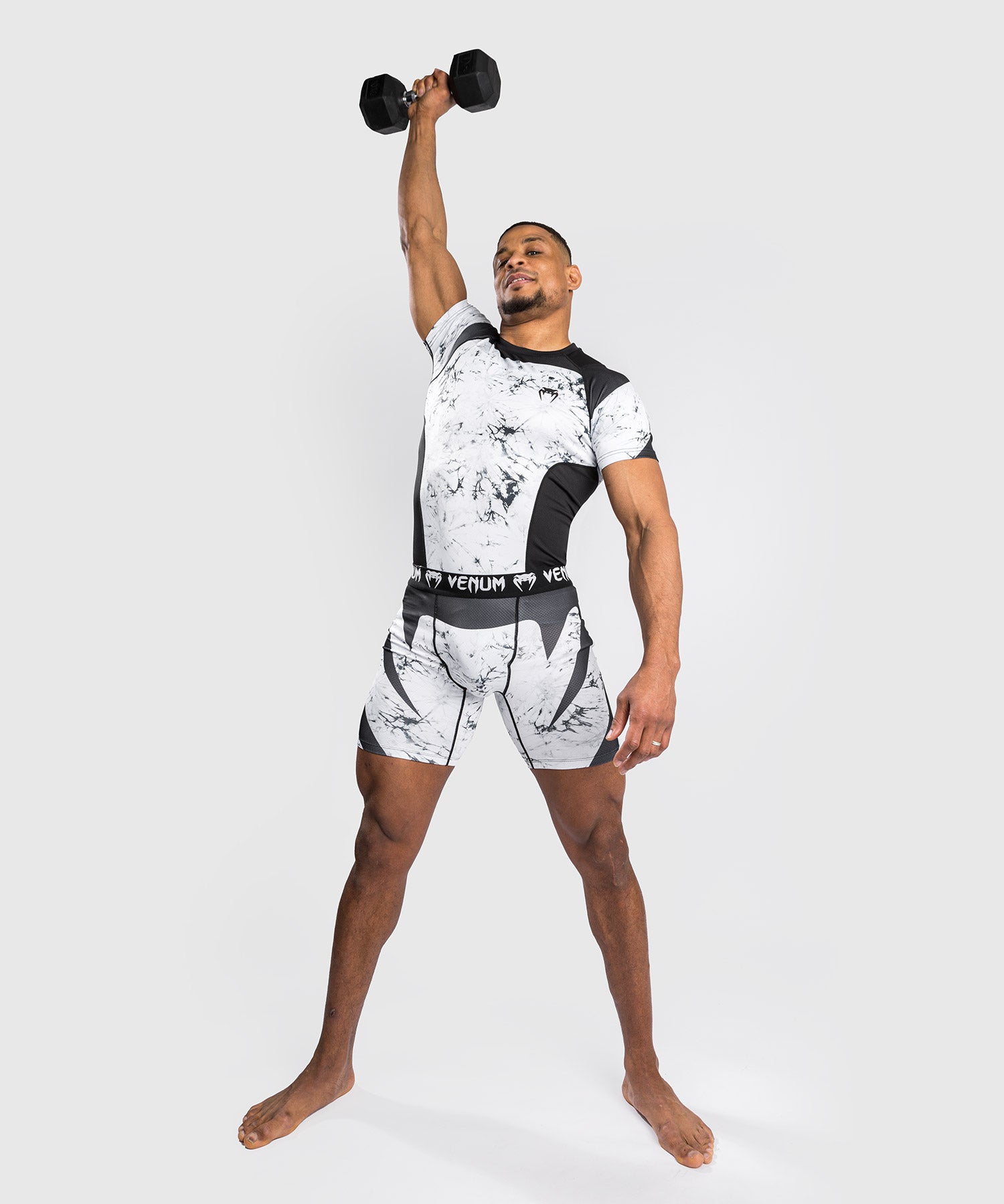 venum-g-fit-marble-compression-t-shirt-kurzarm-marmor image 2