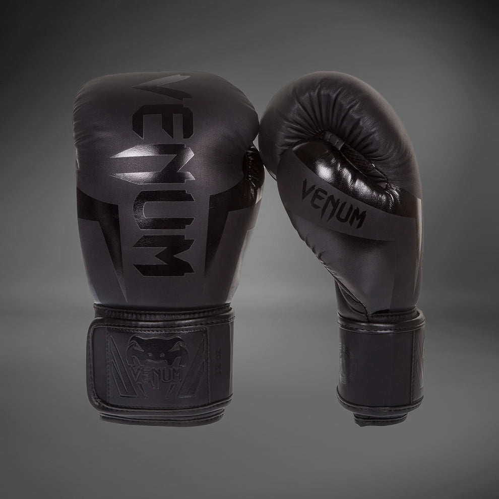 venum-elite-boxhandschuhe-schwarz image 1