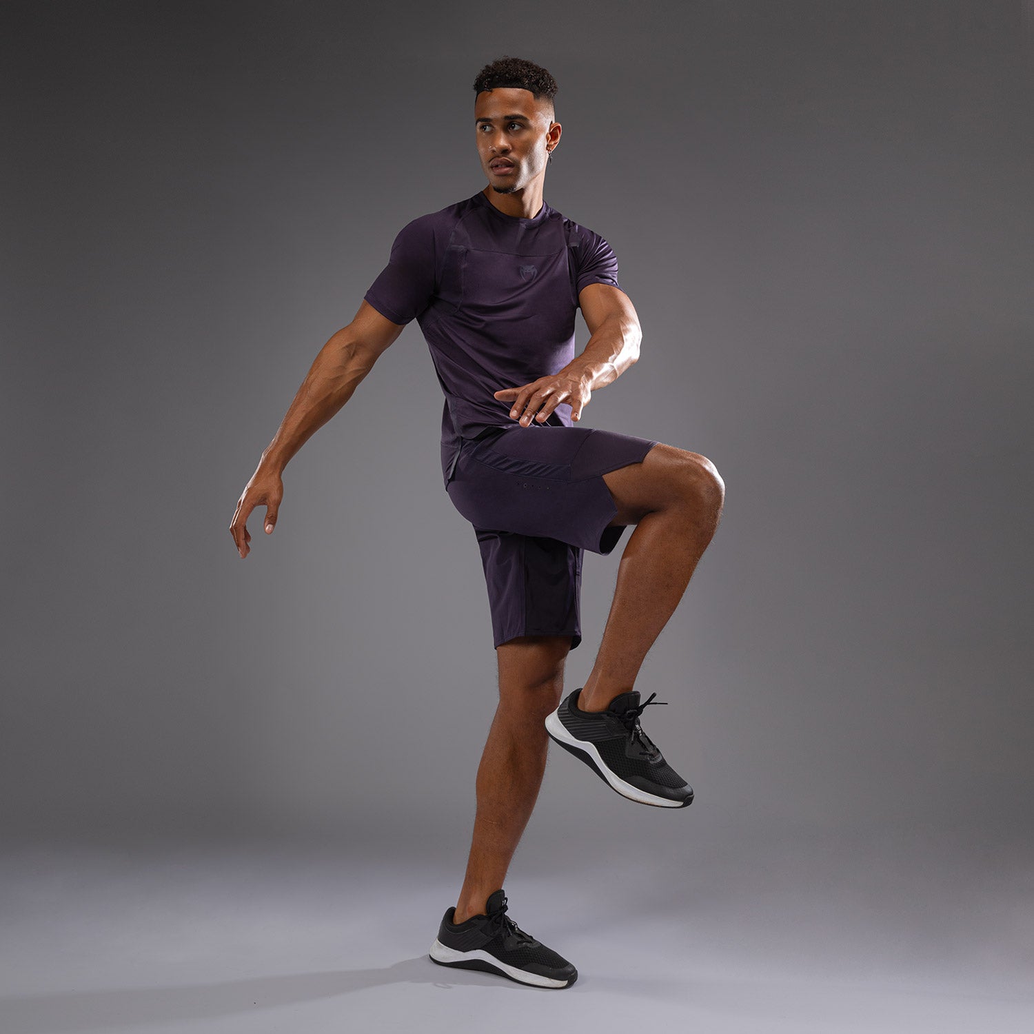 venum-g-fit-air-dry-tech-t-shirt-herren-dunkelviolett image 3