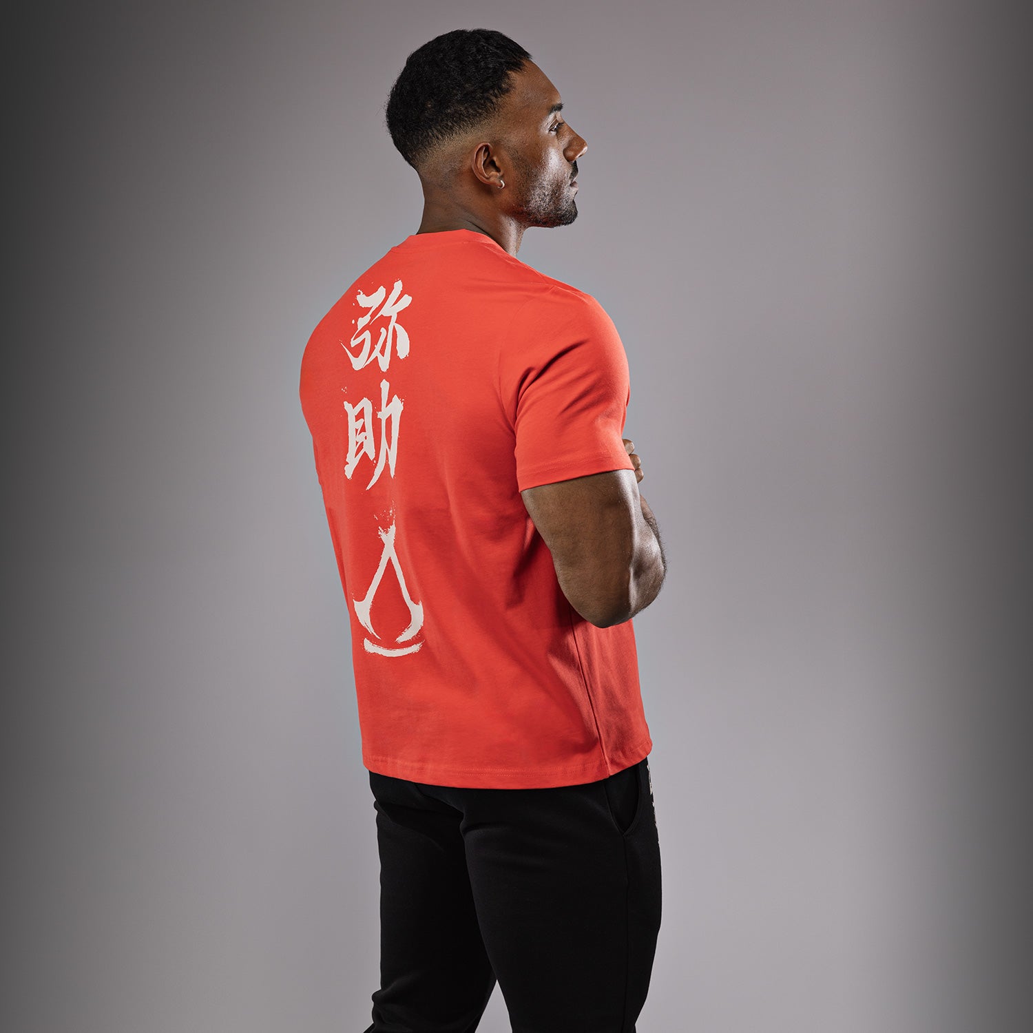 venum-x-assassin-s-creed-shadows-t-shirt-herren-rot image 4