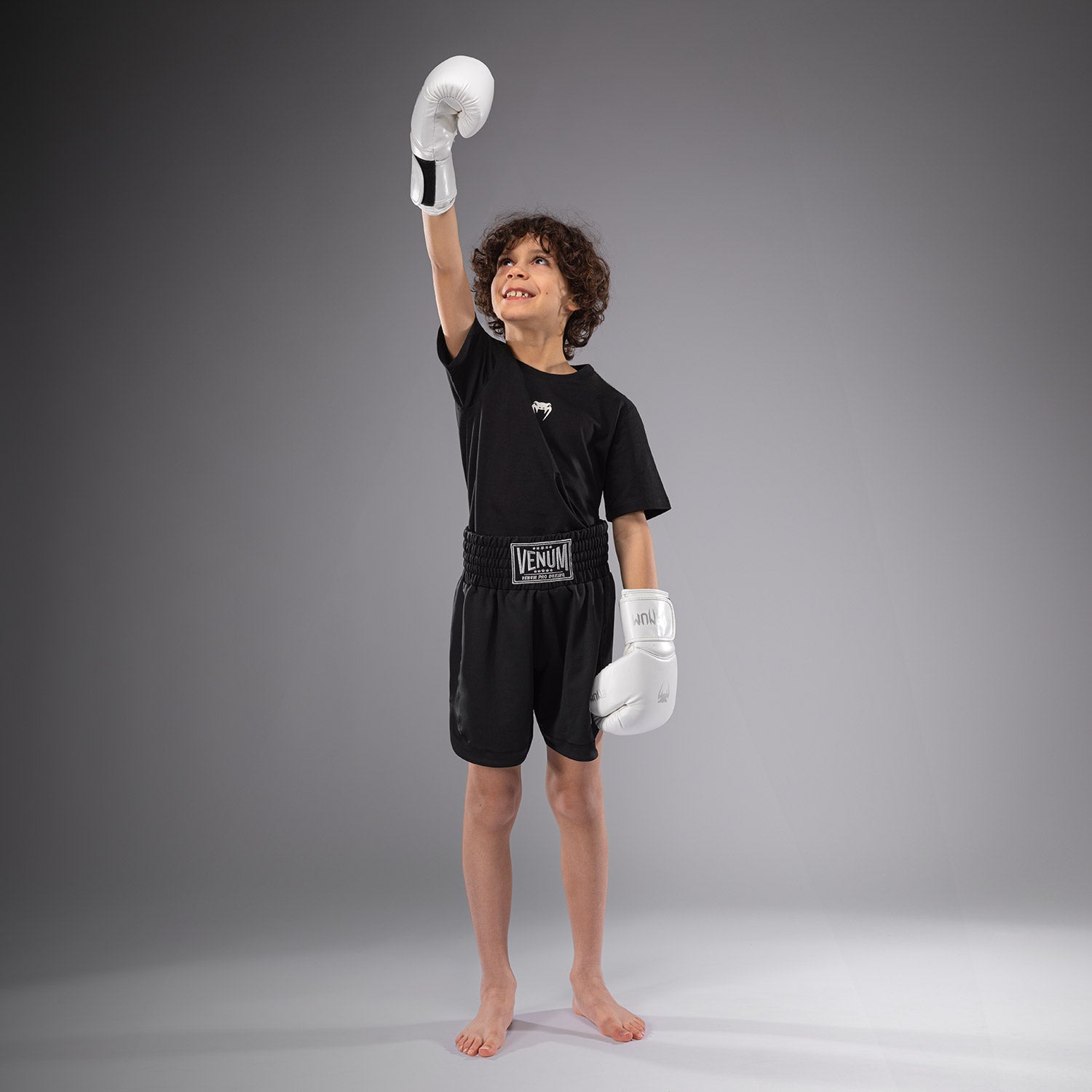 venum-classic-kinder-boxing-shorts-boxshorts-schwarz image 1