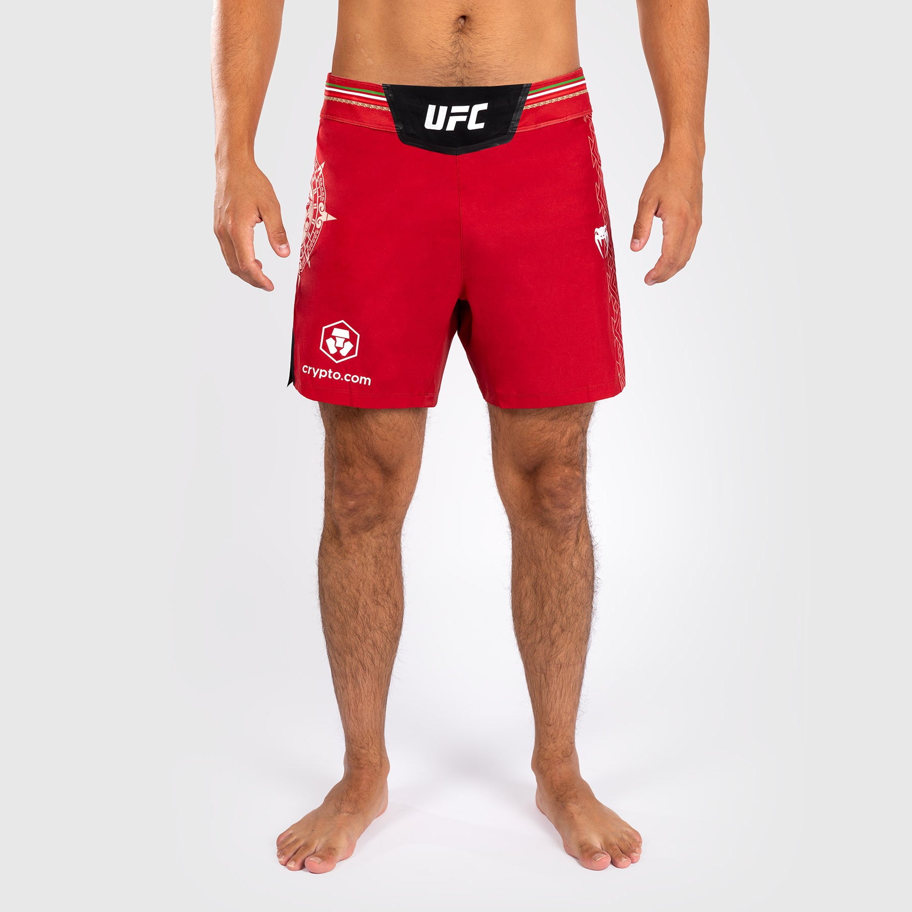 venum-noche-ufc-authentic-fight-night-fight-shorts-herren-kurz-rot image 1