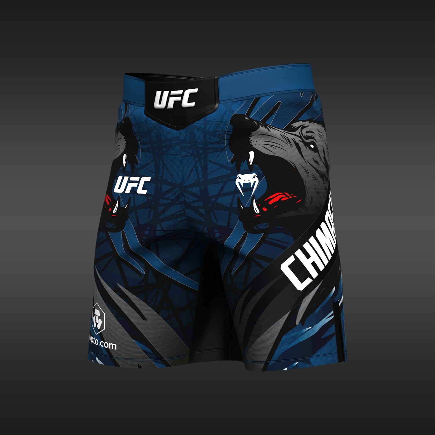 venum-ufc-unrivaled-by-venum-khamzat-chimaev-kampfshorts-lange-passform-blau image 3