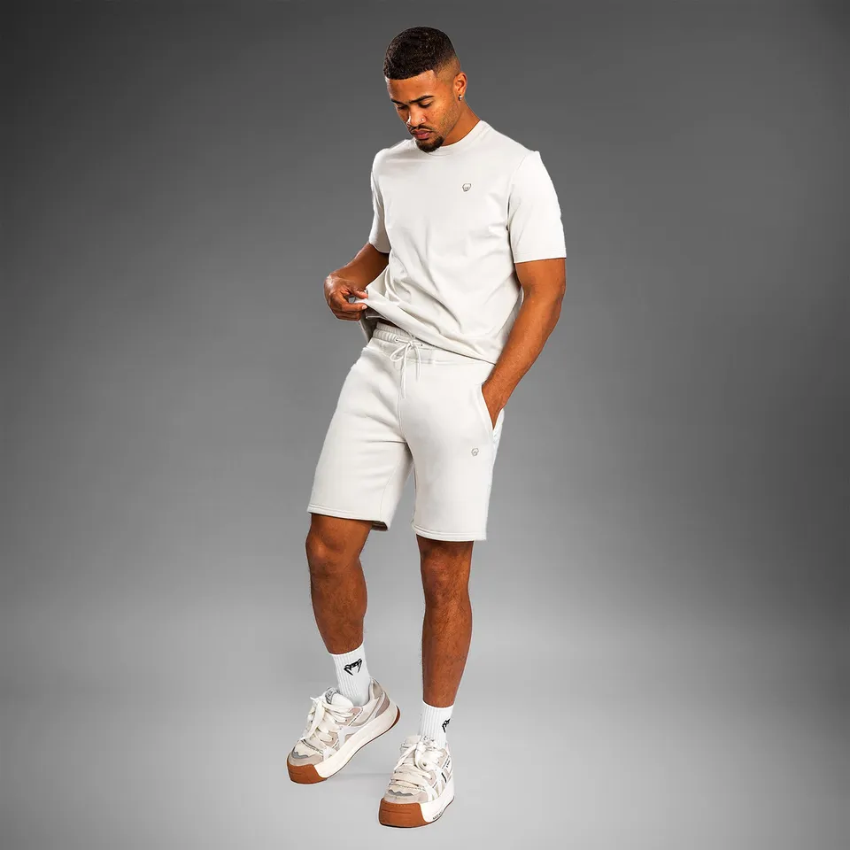 venum-silent-power-baumwollshorts-herren-beige-light-sand image 1