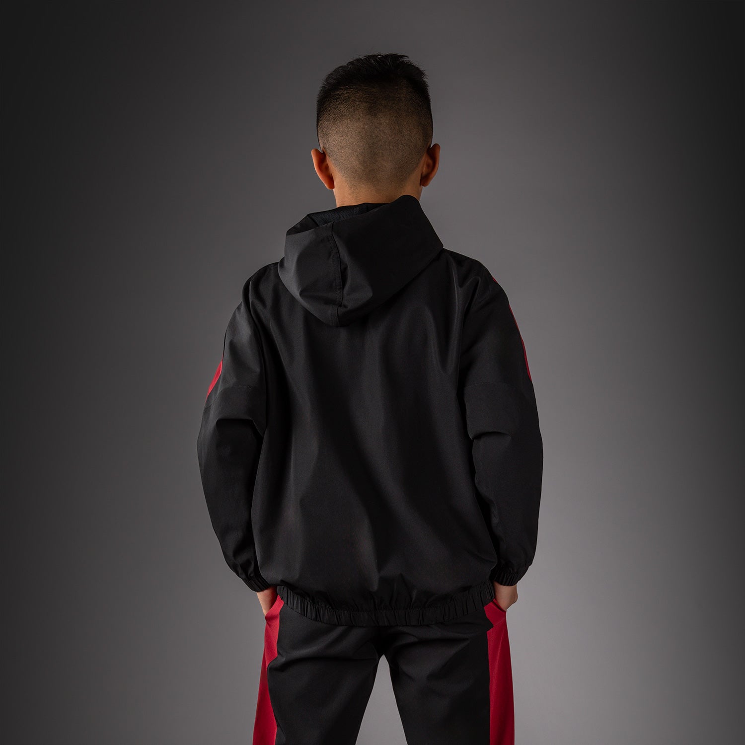 venum-vectra-trainingsjacke-f-r-kinder-schwarz-rot image 3