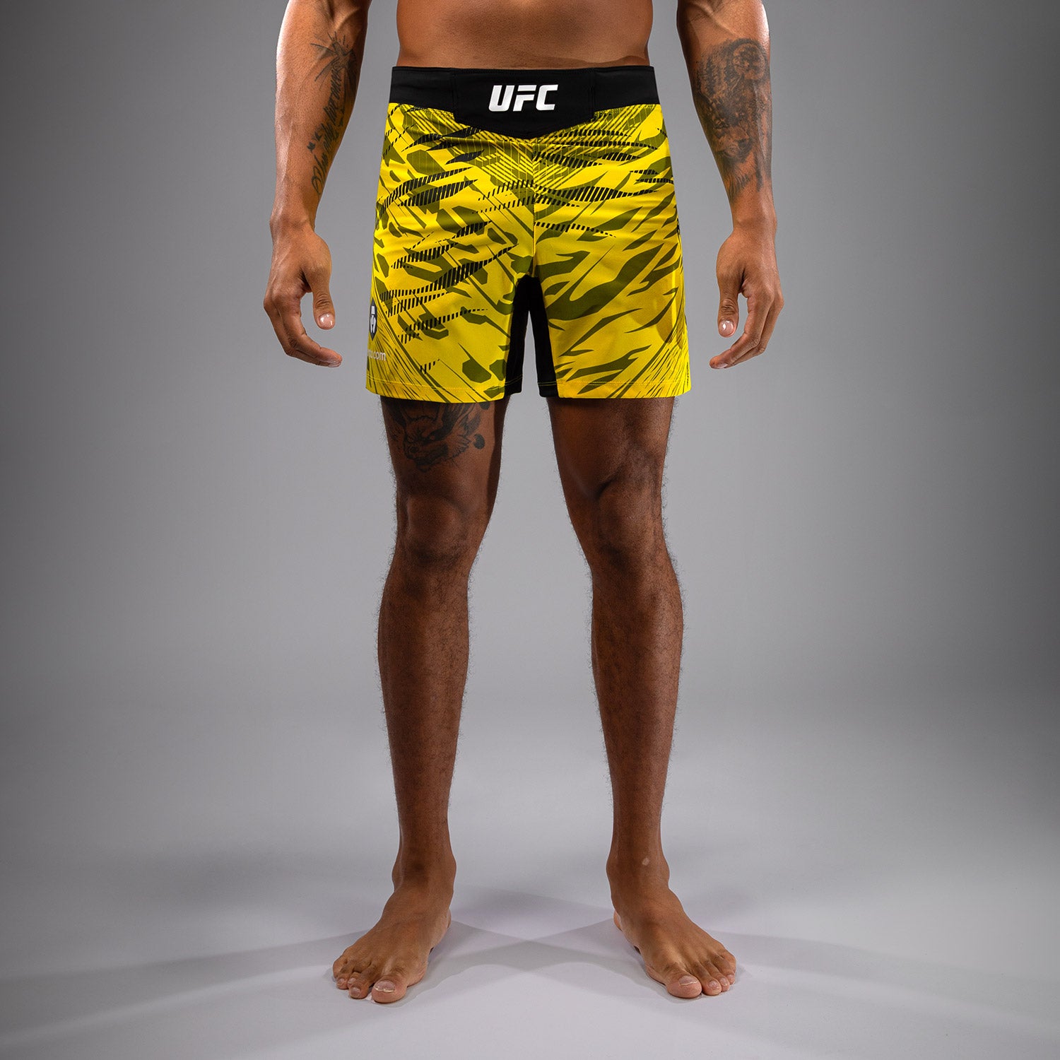 ufc-fusion-by-venum-authentic-fight-night-fight-short-short-fit-gelb image 1