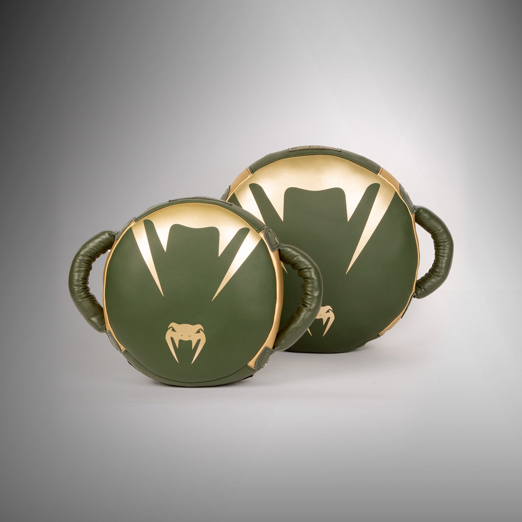 venum-pro-boxing-rundschlag-schild-pratze-khaki-gold image 8