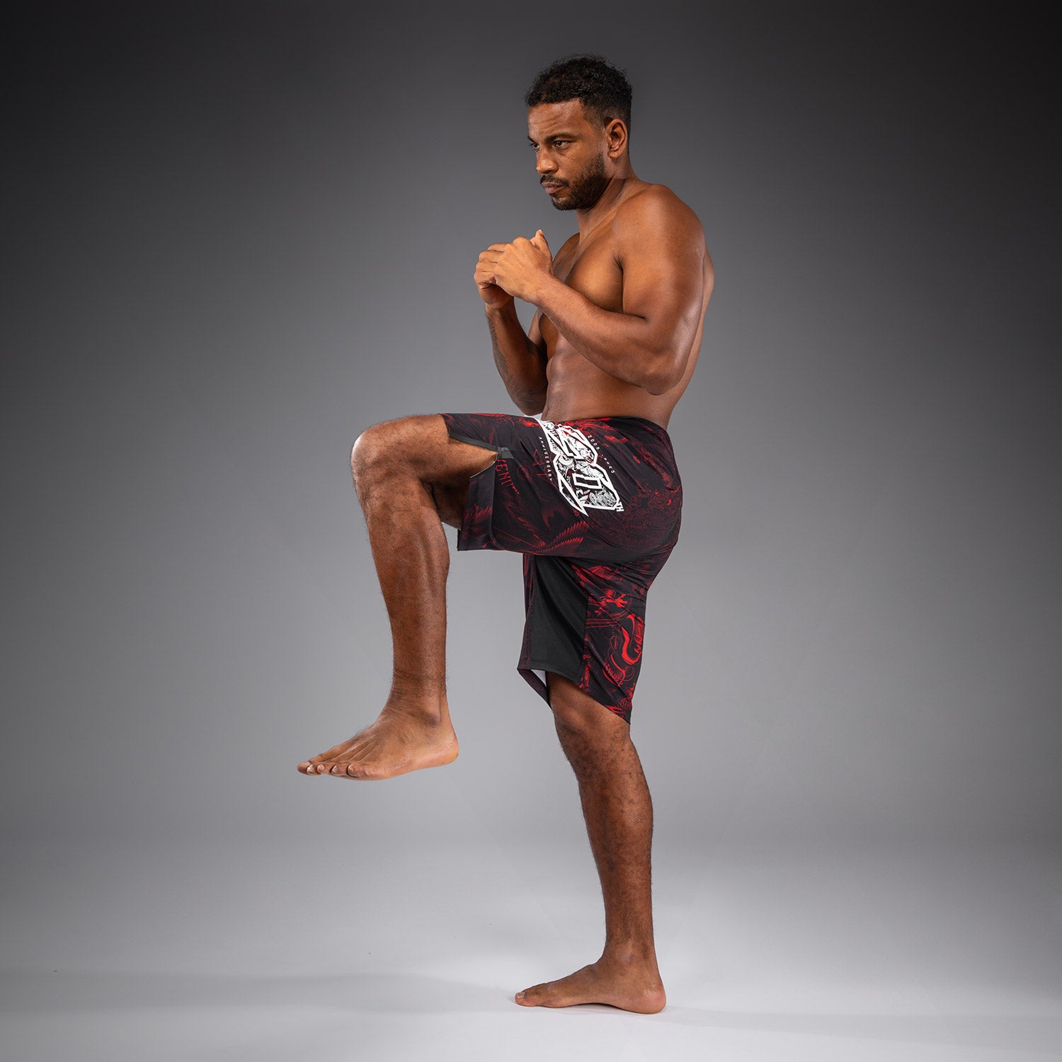 venum-20th-anniversary-fightshorts-herren-schwarz-rot image 6