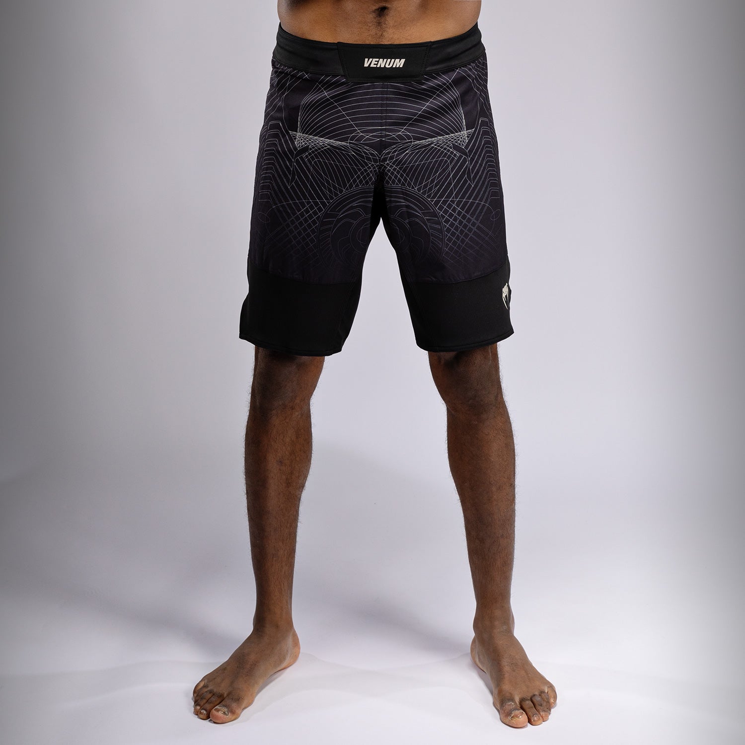 venum-g-fit-air-herren-kampfhose-tiefschwarz-w-stensand image 1