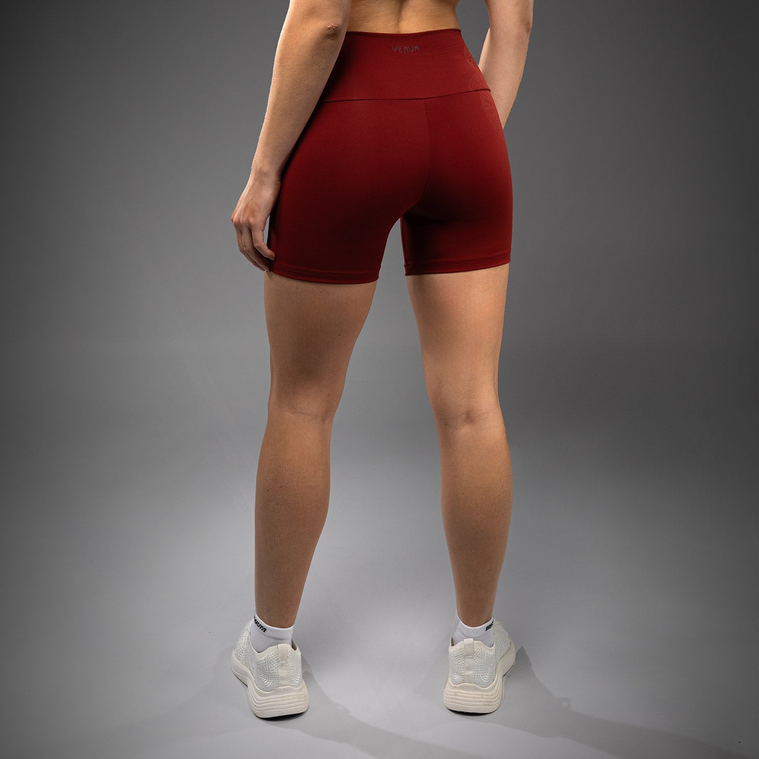 venum-serpenti-damen-vale-tudo-shorts-burgunder-elfenbein image 2