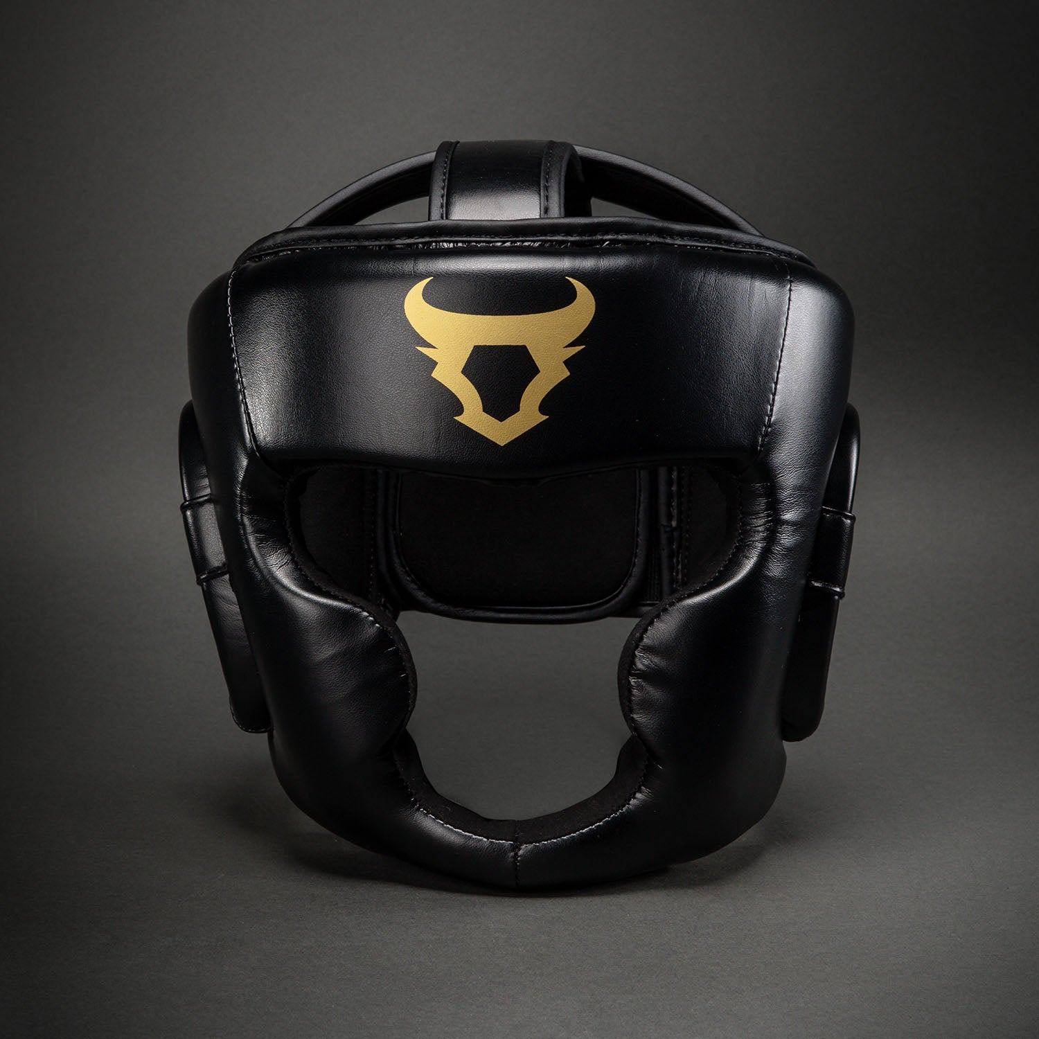ringhorns-charger-by-venum-kopfschutz-schwarz-gold image 1