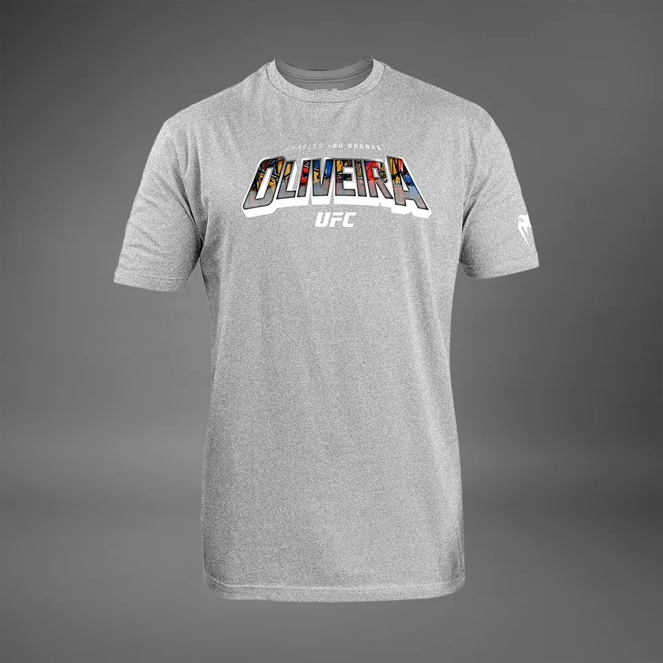 ufc-unrivaled-by-venum-charles-oliveira-t-shirt-heather-grey-herren image 1