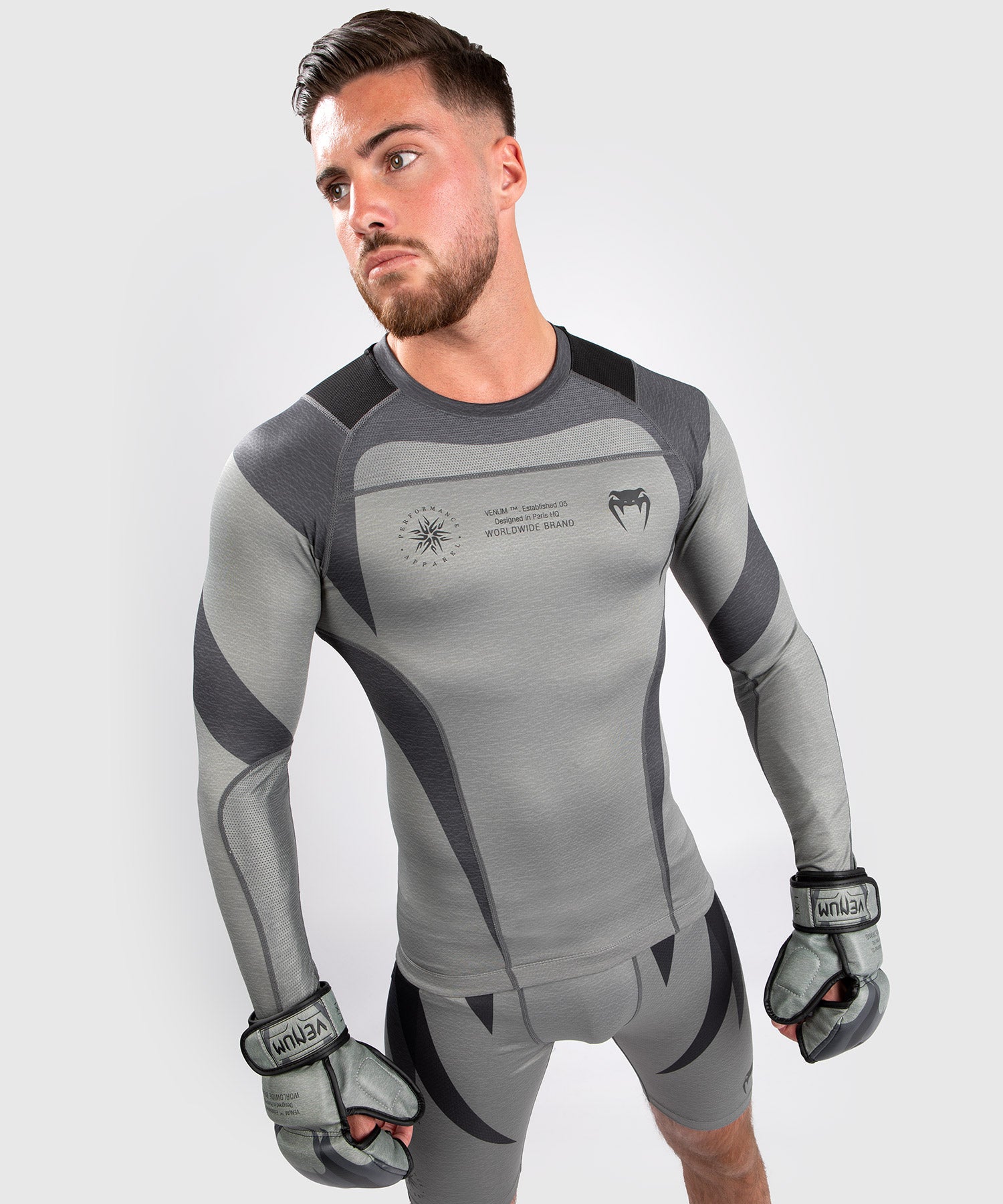 venum-stone-compression-shirt-langarm-mineralgr-n image 2