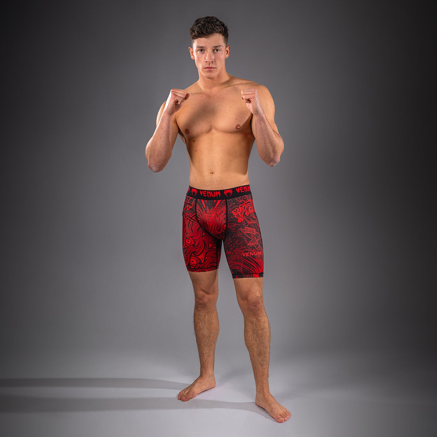 venum-wolf-atak-kompressionsshort-schwarz-rot-f-r-herren image 5