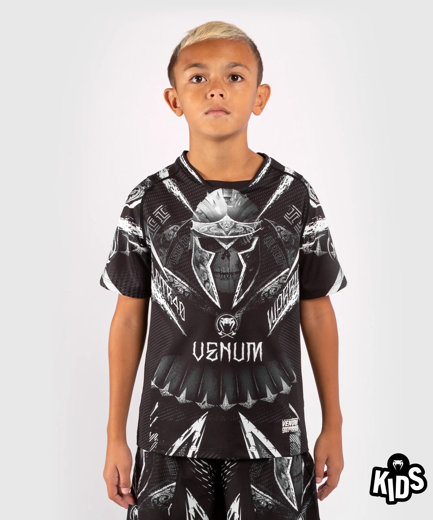 venum-gldtr-4-0-kinder-dry-tech-t-shirt-schwarz-wei image 1