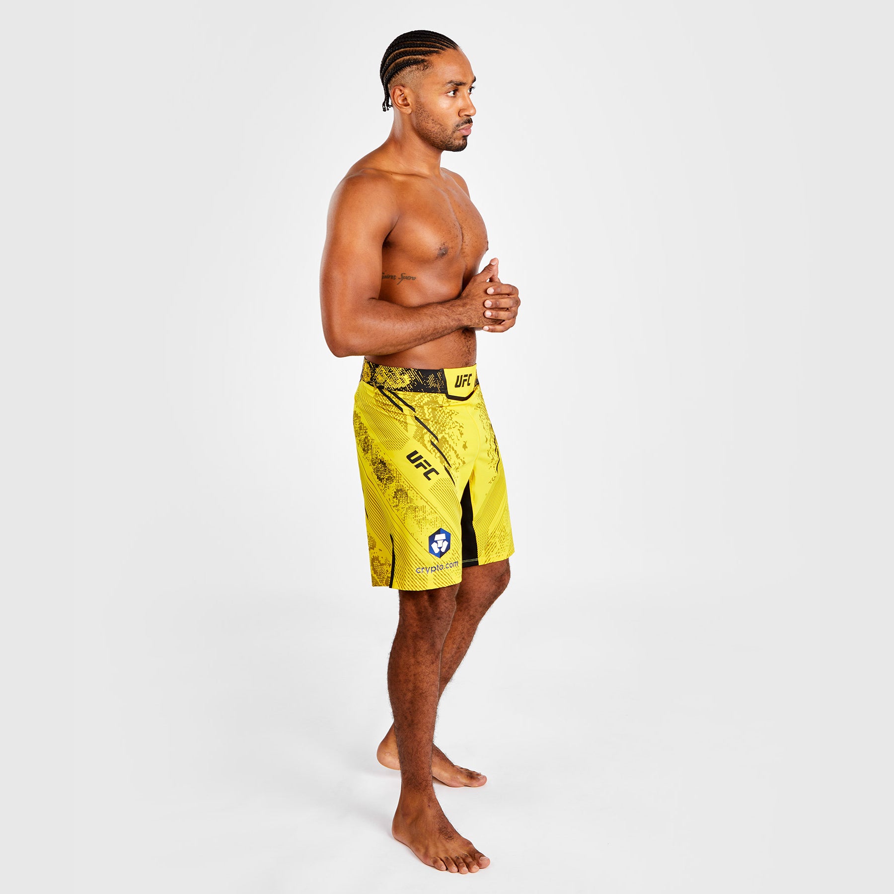 venum-ufc-adrenaline-authentic-fight-night-kampfshorts-lange-passform-herren-gel image 3