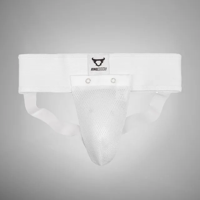 ringhorns-charger-by-venum-kids-tiefschutz-mit-suspensorium-wei image 1