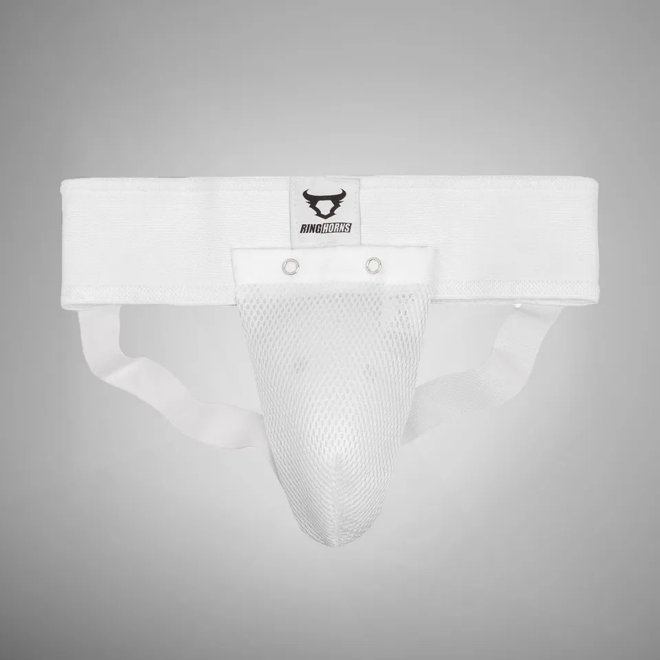 ringhorns-charger-by-venum-kids-tiefschutz-mit-suspensorium-wei image 1