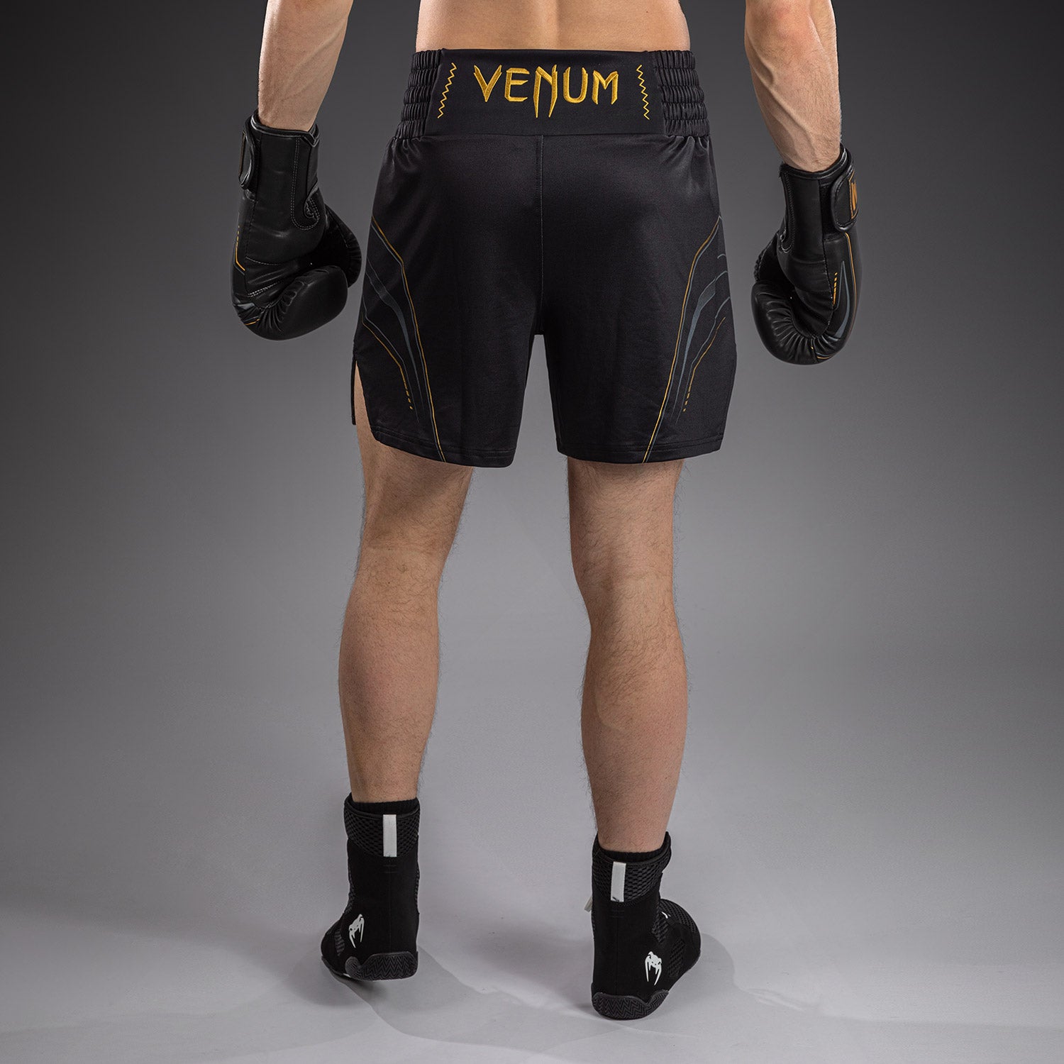 venum-streamline-boxshorts-schwarz-gold image 4