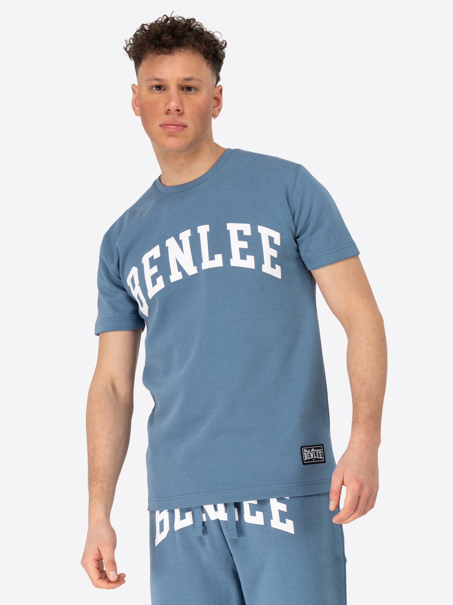 benlee-albion-t-shirt-herren-heavyweight-shirt-mit-3d-logo image 1