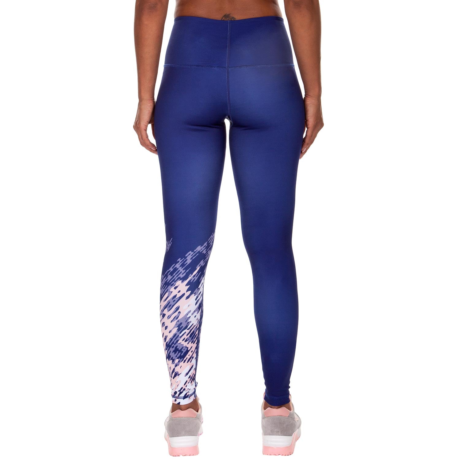venum-neo-camo-leggings-marineblau-koralle-damen image 4