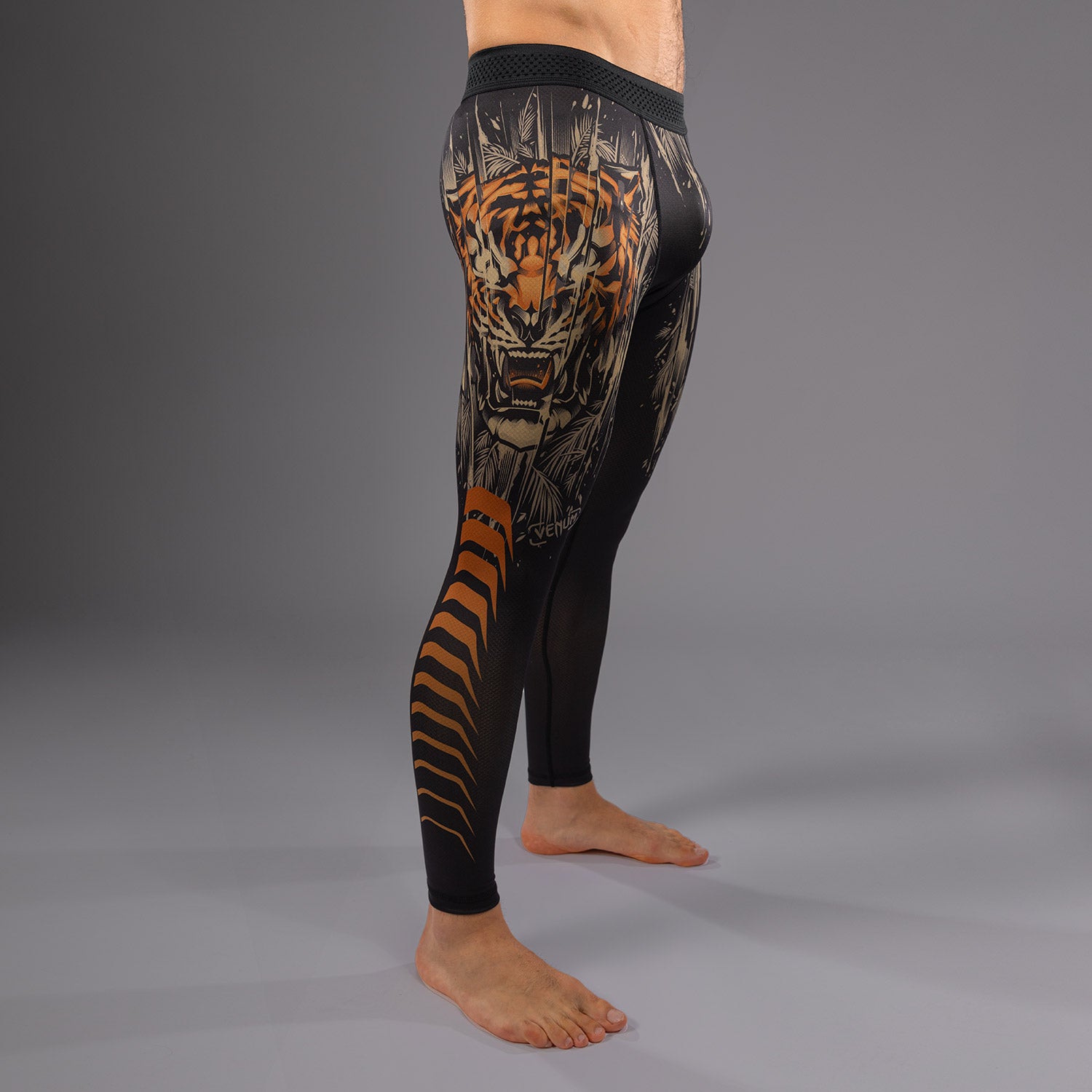 venum-tiger-herren-spats-schwarz-neonorange image 6