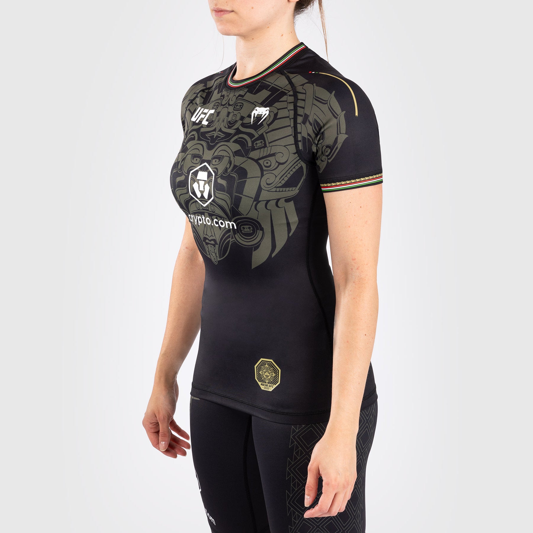 noche-ufc-by-venum-authentic-fight-night-damen-performance-kurzarm-rashguard-sch image 3