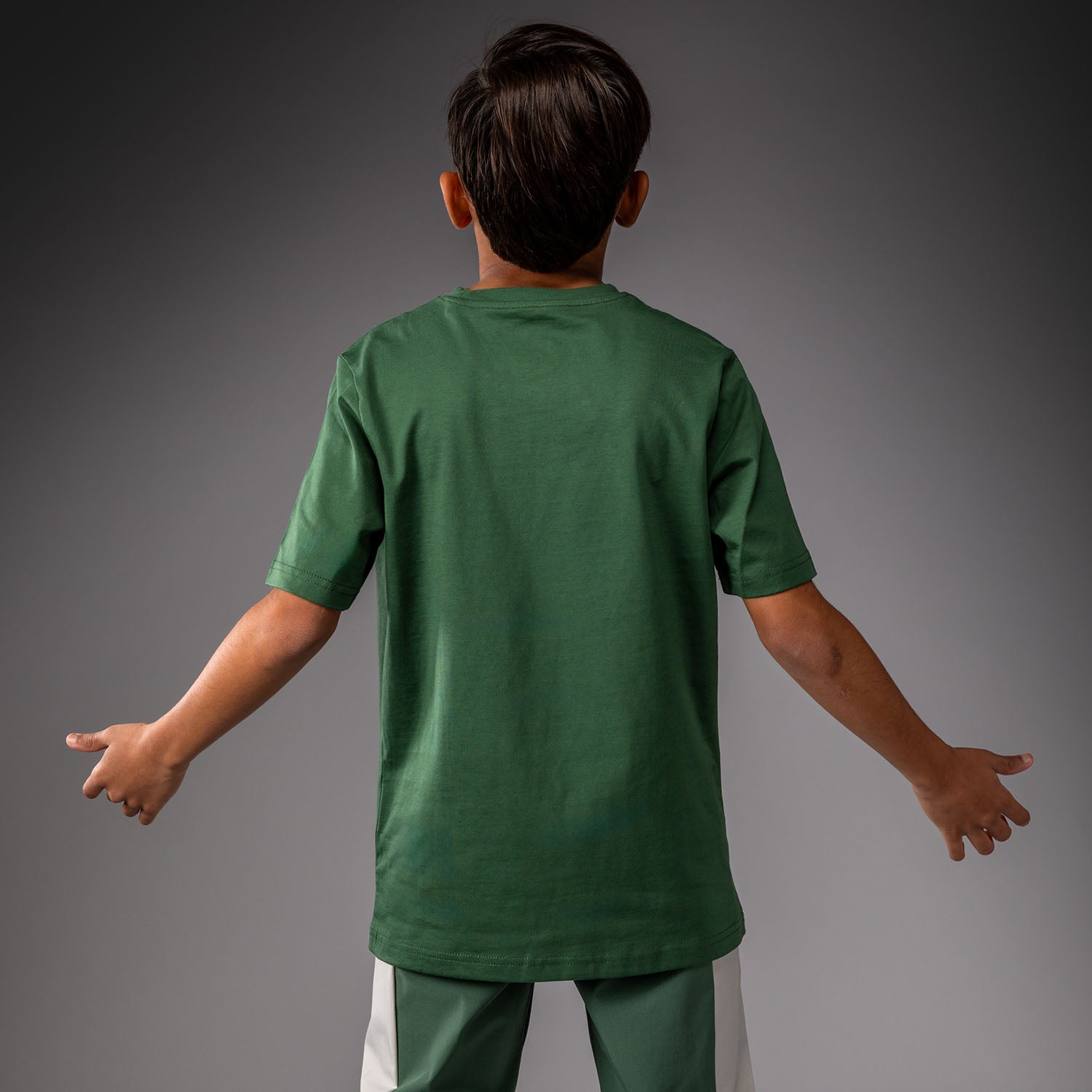 venum-contender-kids-t-shirt-kinder-waldgr-n-off-white image 4