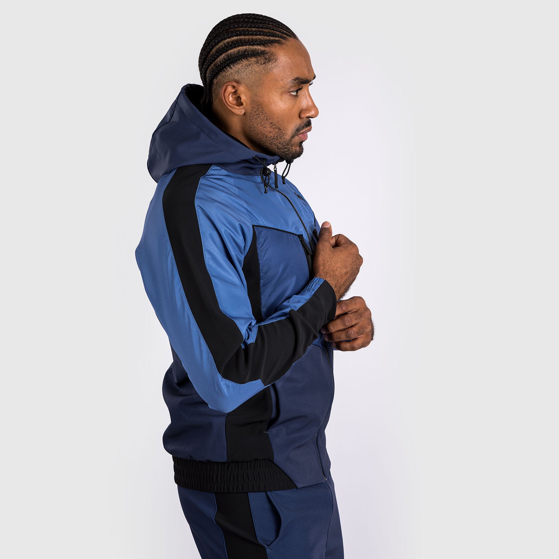 venum-laser-3-0-trainingsjacke-herren-schwarz-blau image 5