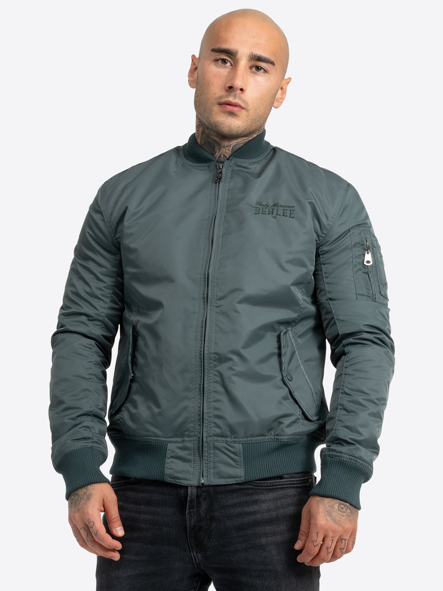 benlee-brisbane-bomberjacke-herren-bergangsjacke-leicht-gef-ttert image 1
