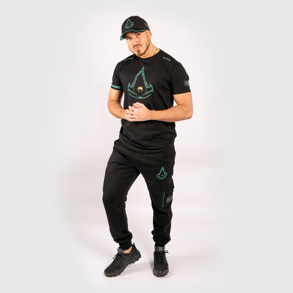 venum-assassin-s-creed-jogginghose-schwarz-blau image 1